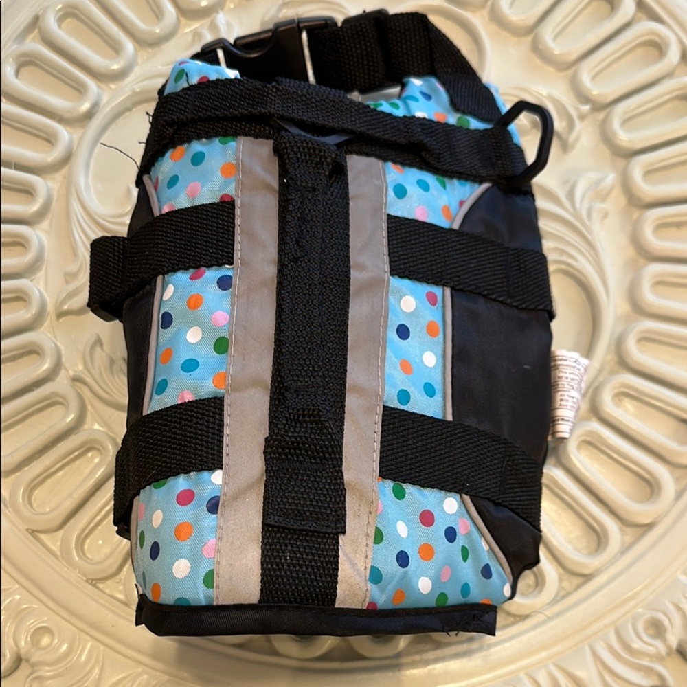 Colorful Polka Dot Dog Life Vest